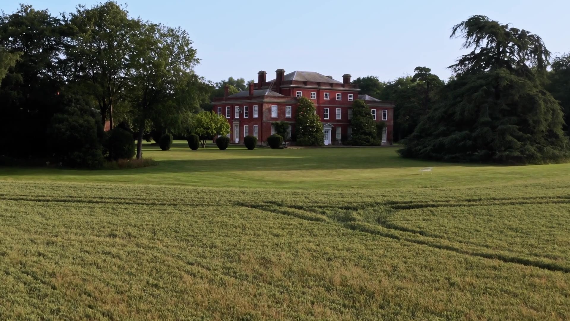 West Wratting Park seen across the parkland